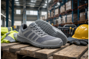 Ademende werkschoenen voor warm werk
