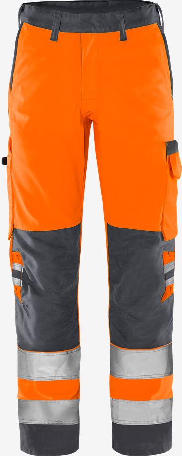 High Vis Oranje/Medium Grijs