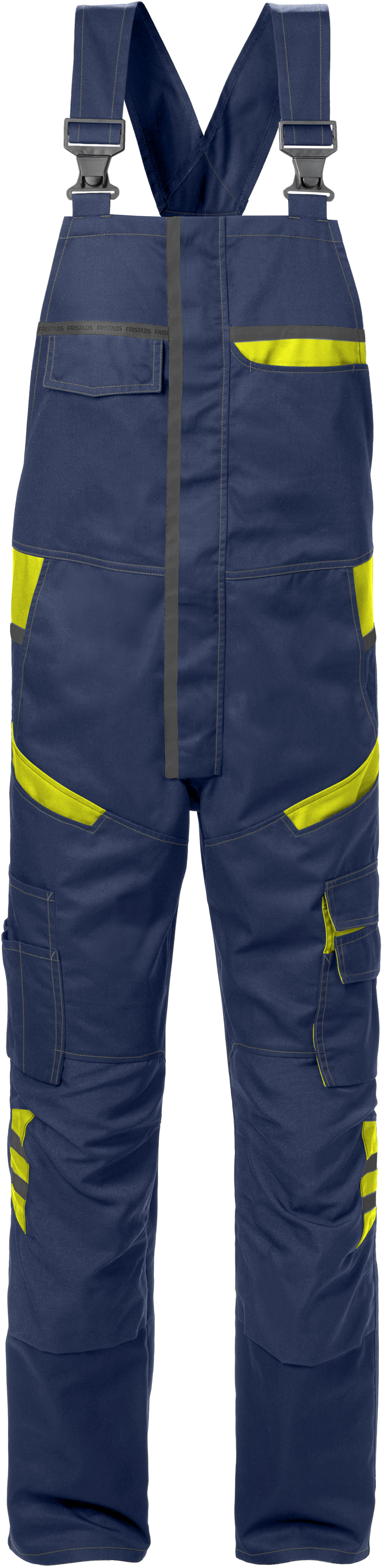 556-Marineblauw/hi-vis geel