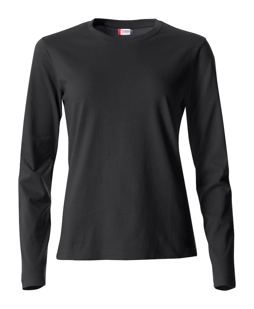 Clique  Basic-T L/S Dames