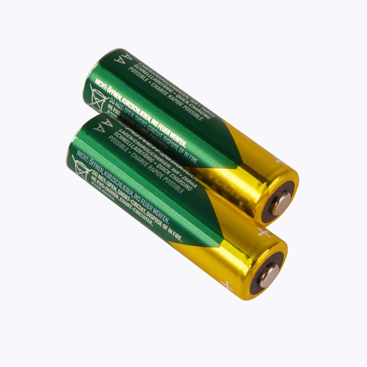 Hellberg Safety Oplaadbare AA-Batterijen