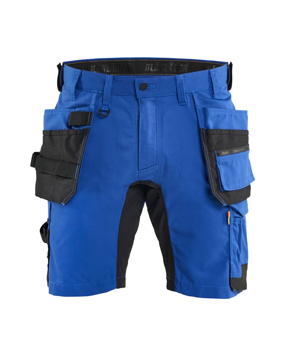 Korenblauw/zwart