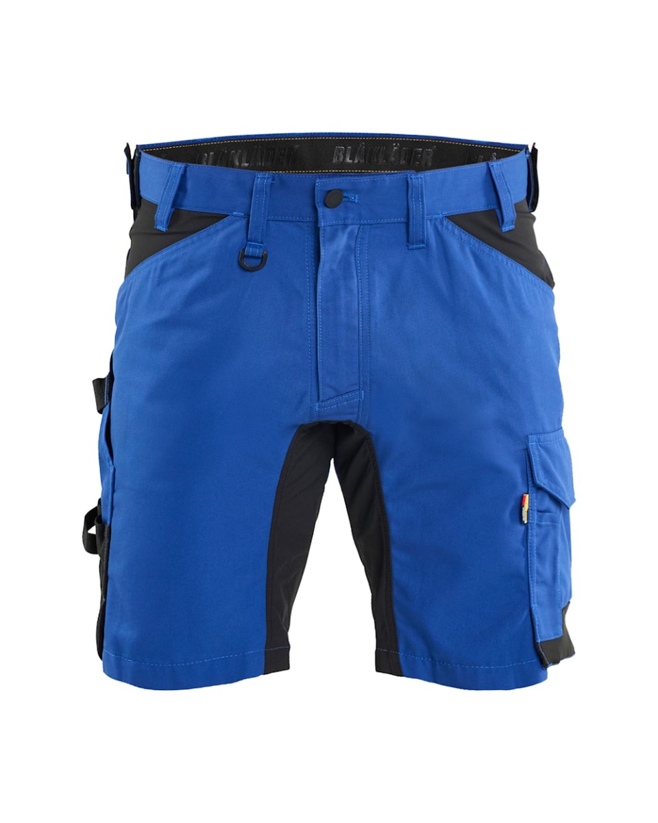 Korenblauw/zwart