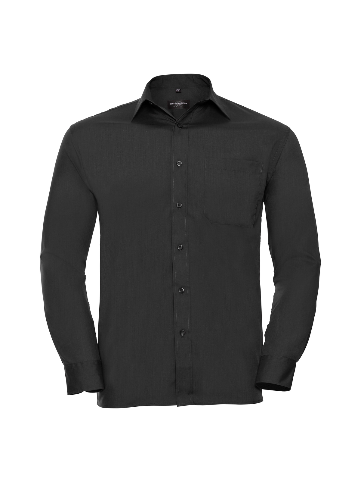 Russell Men´s Long Sleeve Classic Polycotton Poplin Shirt