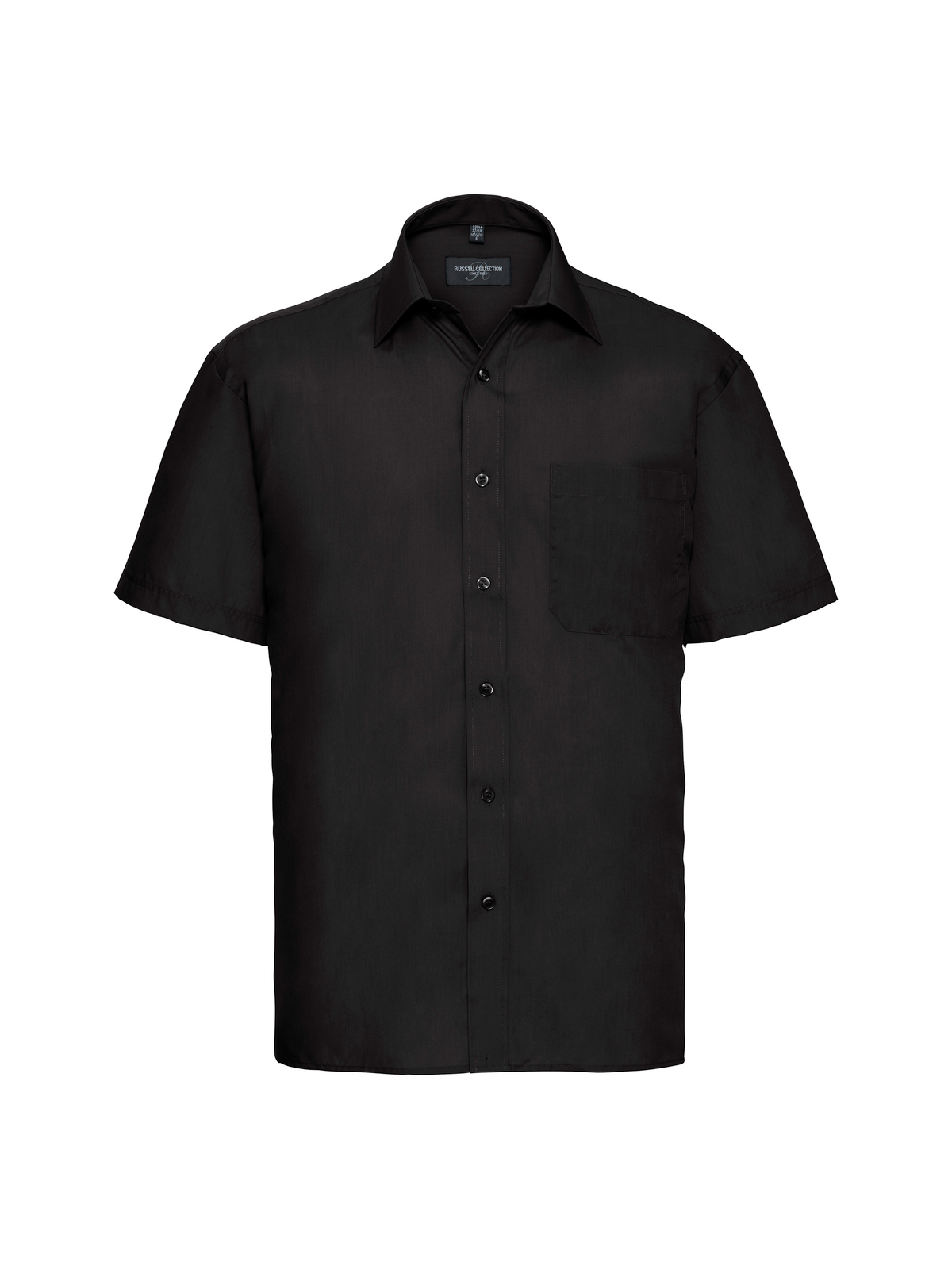 Russell Men´s Short Sleeve Classic Polycotton Poplin Shirt