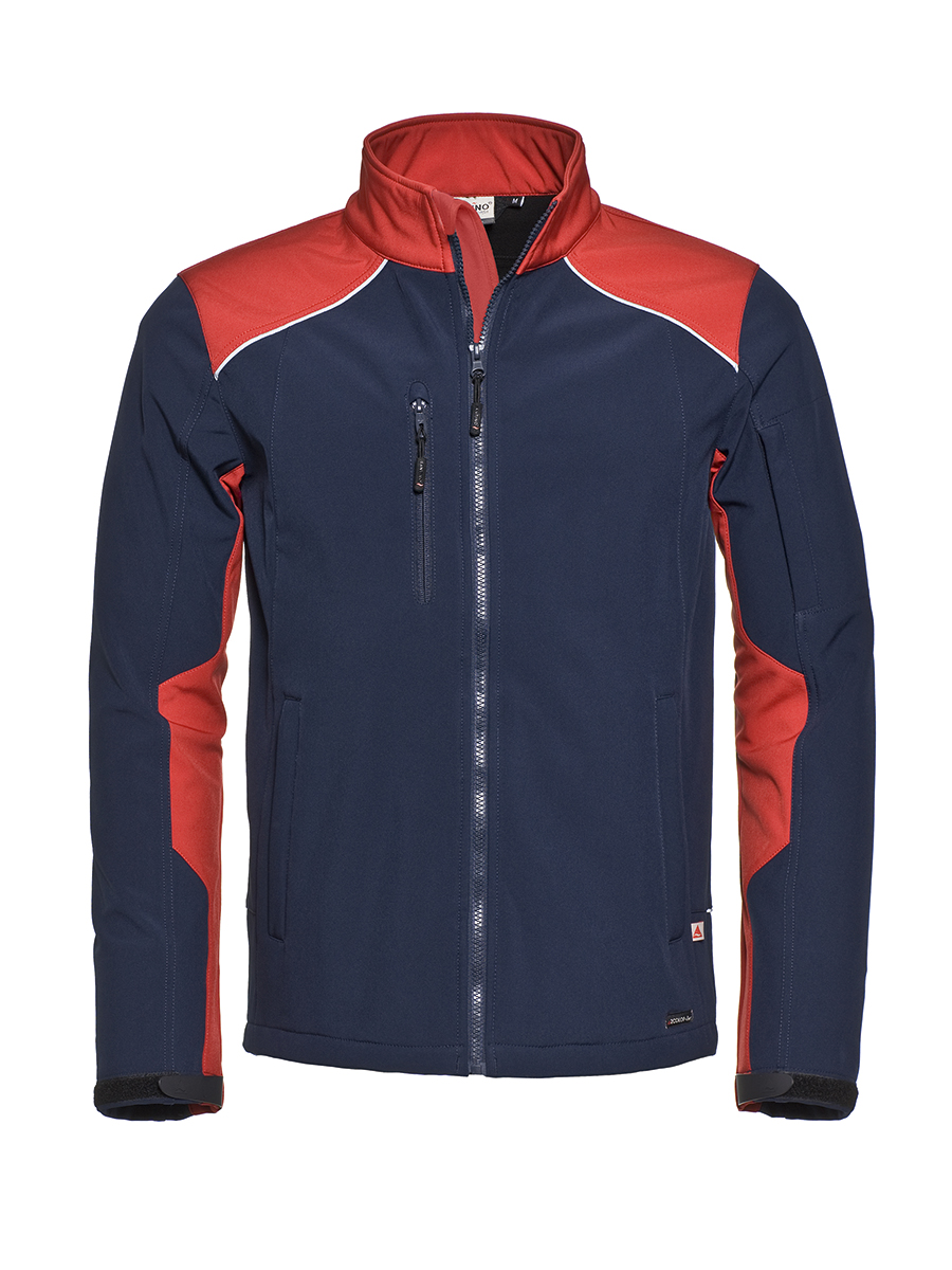 Marineblauw/rood