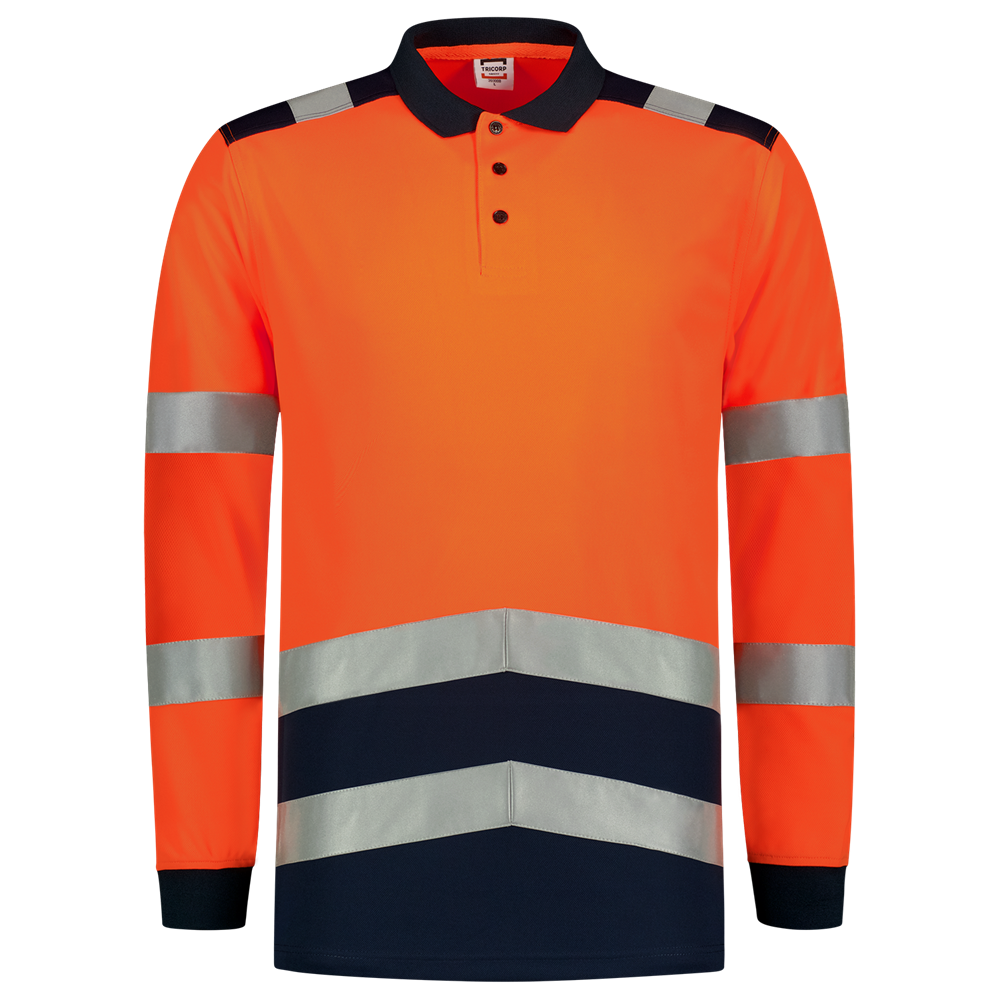 Tricorp Poloshirt High Vis Bicolor Lange Mouw 203008
