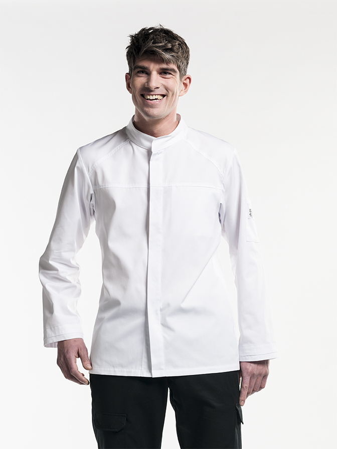 Chaud Devant Chef Jacket Salerno White