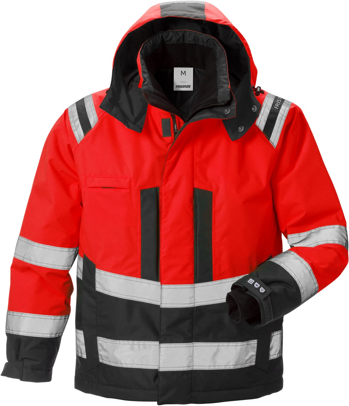 Hi-Vis Rood/Zwart