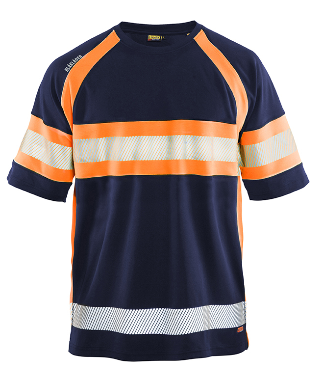 Marineblauw/Oranje