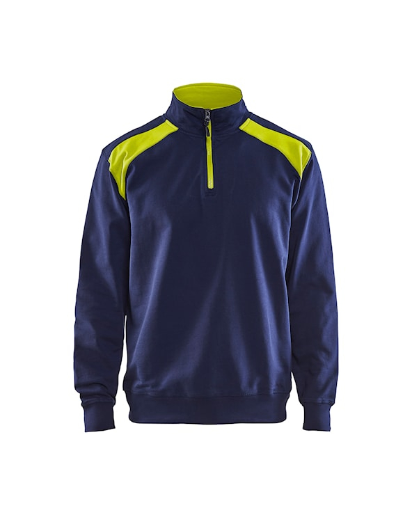 Marineblauw/Geel