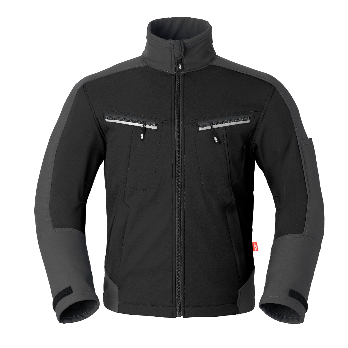 Zwart/charcoal grijs