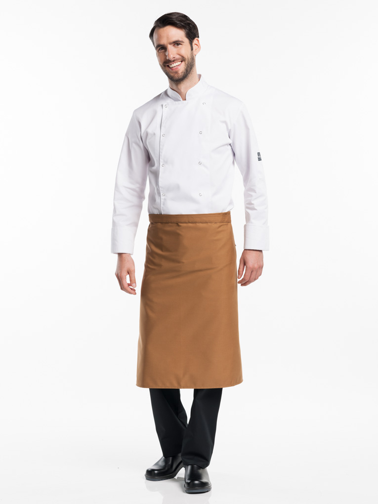Chaud Devant Apron Camel
