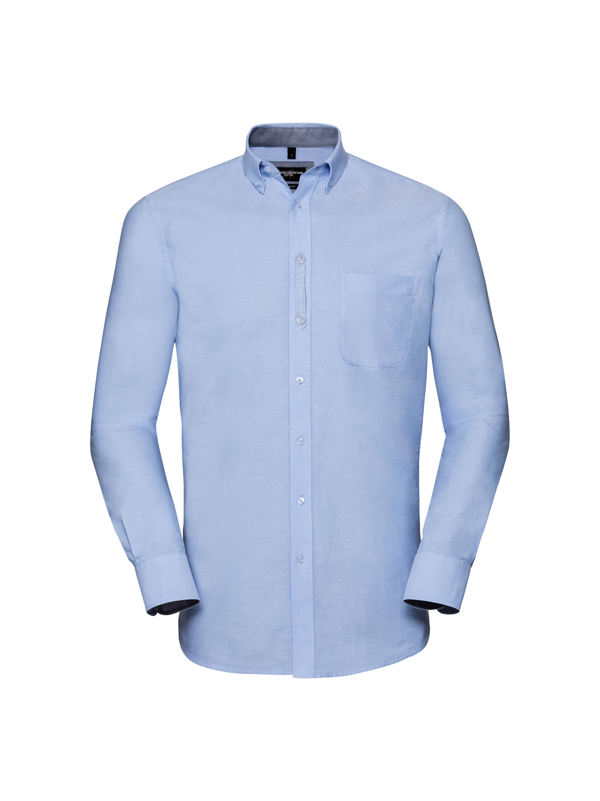 Russell Men´s Long Sleeve Tailored Washed Oxford Shirt
