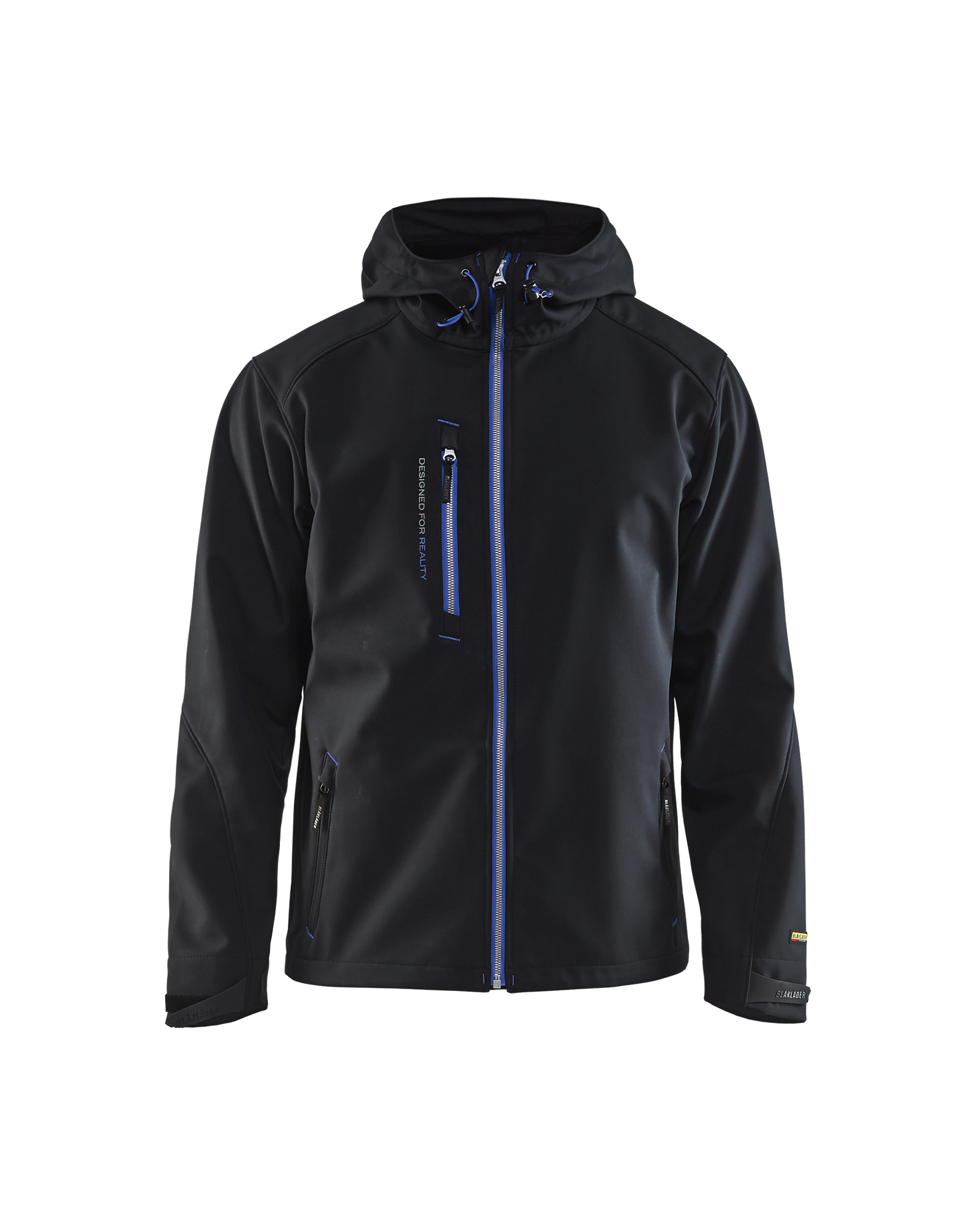 Zwart/Korenblauw