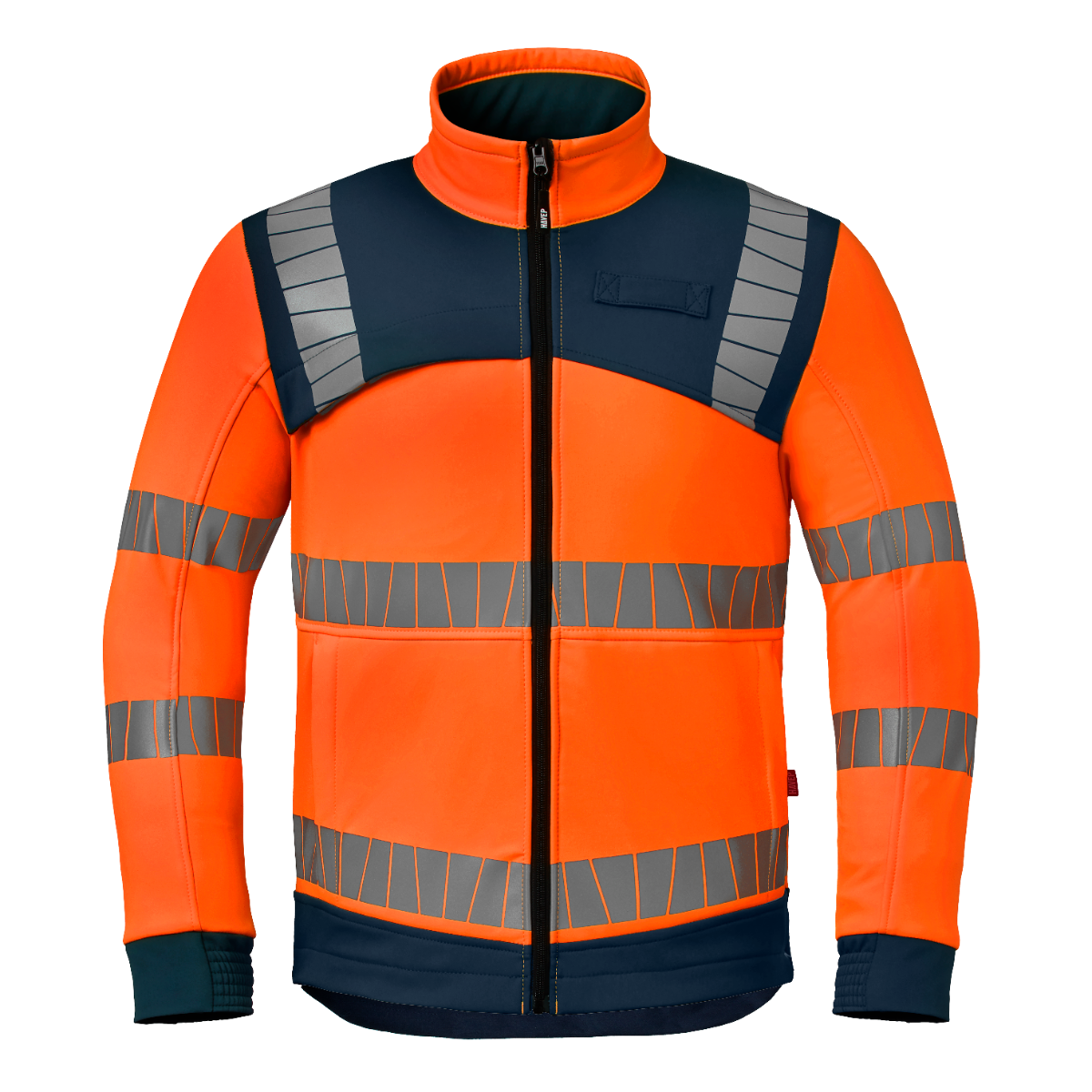 High Vis Oranje/Marineblauw