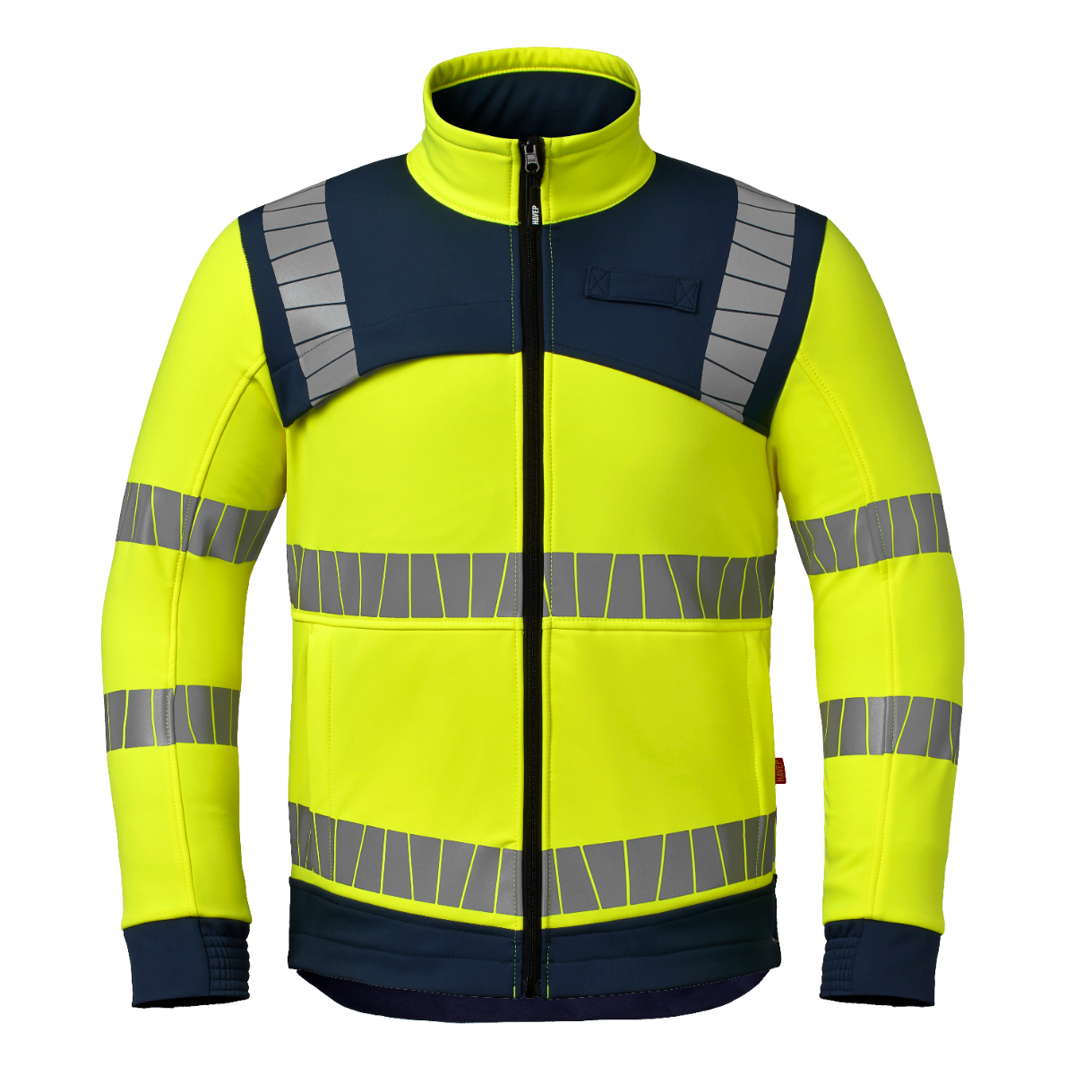 High Vis Geel/Marineblauw