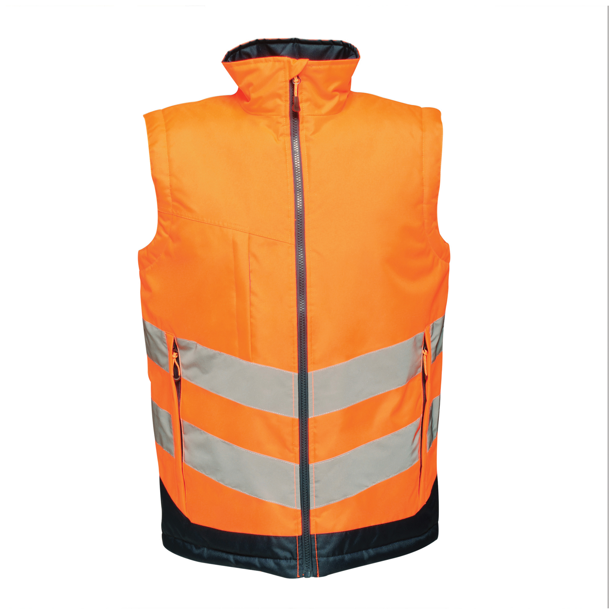 High Vis Oranje/Marineblauw