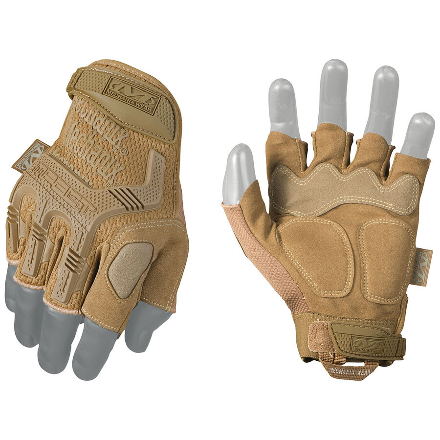 Mechanix M-Pact Fingerless Coyote Handschoen