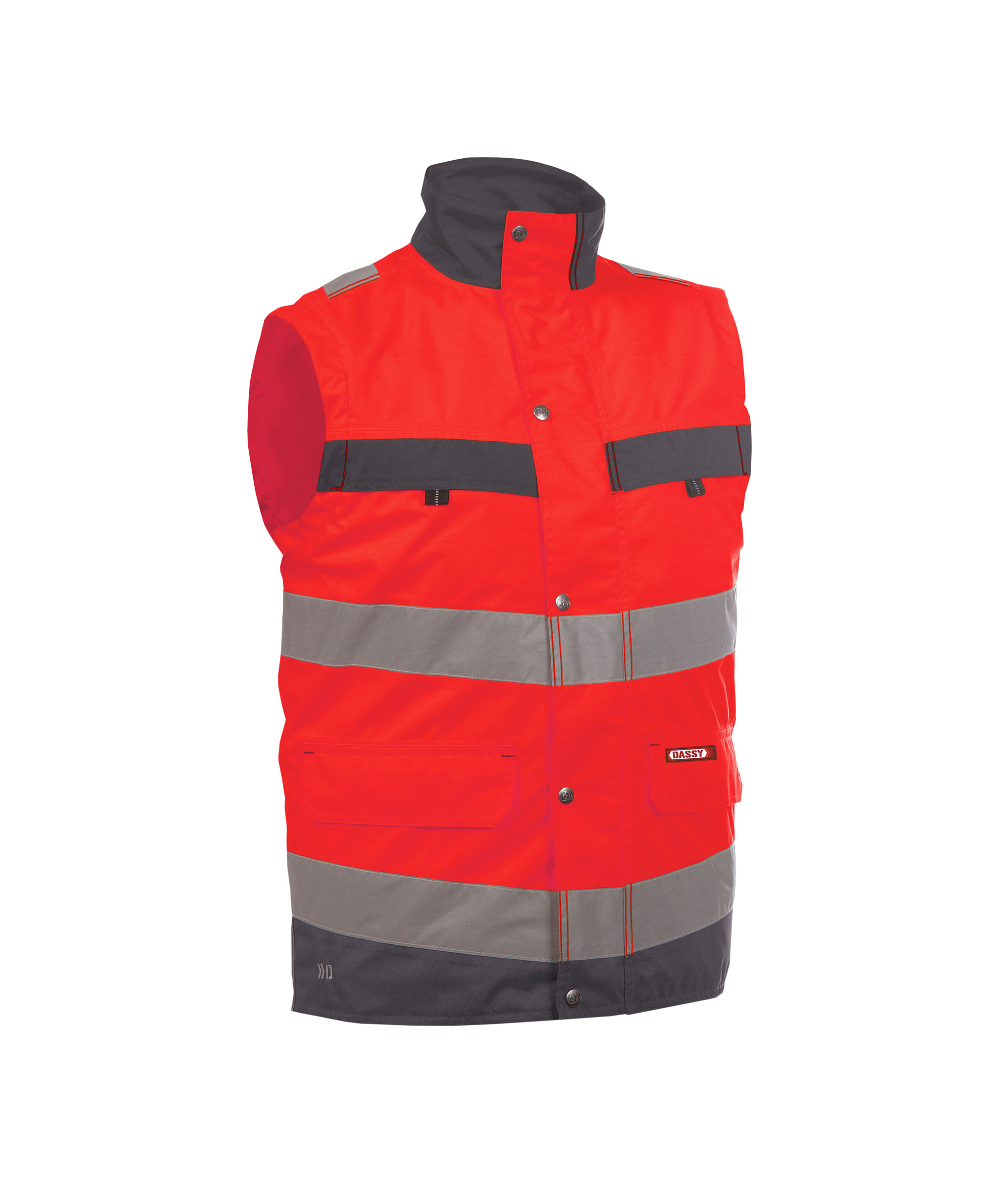 Rood/grijs