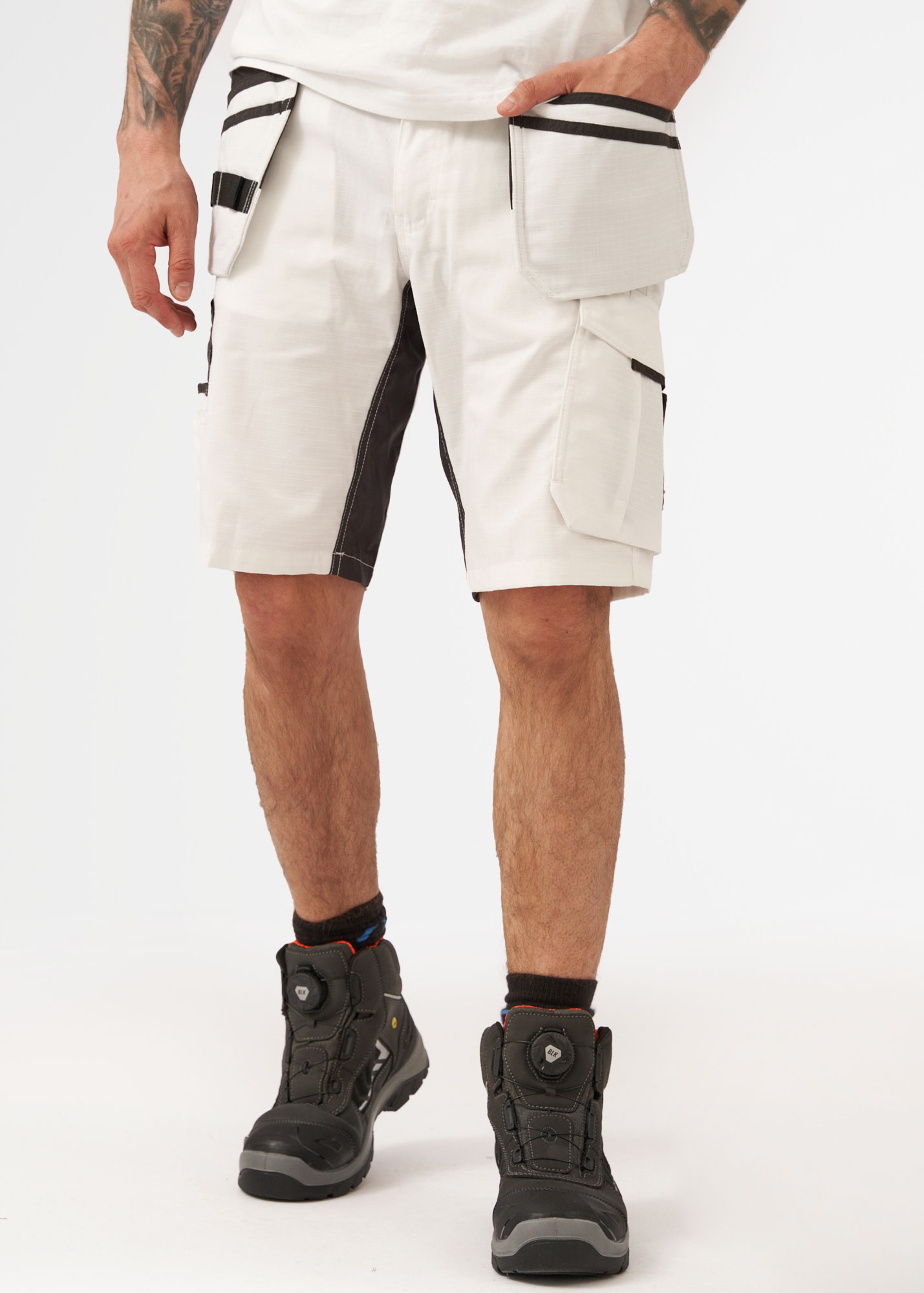 Blåkläder Schildershort met Stretch