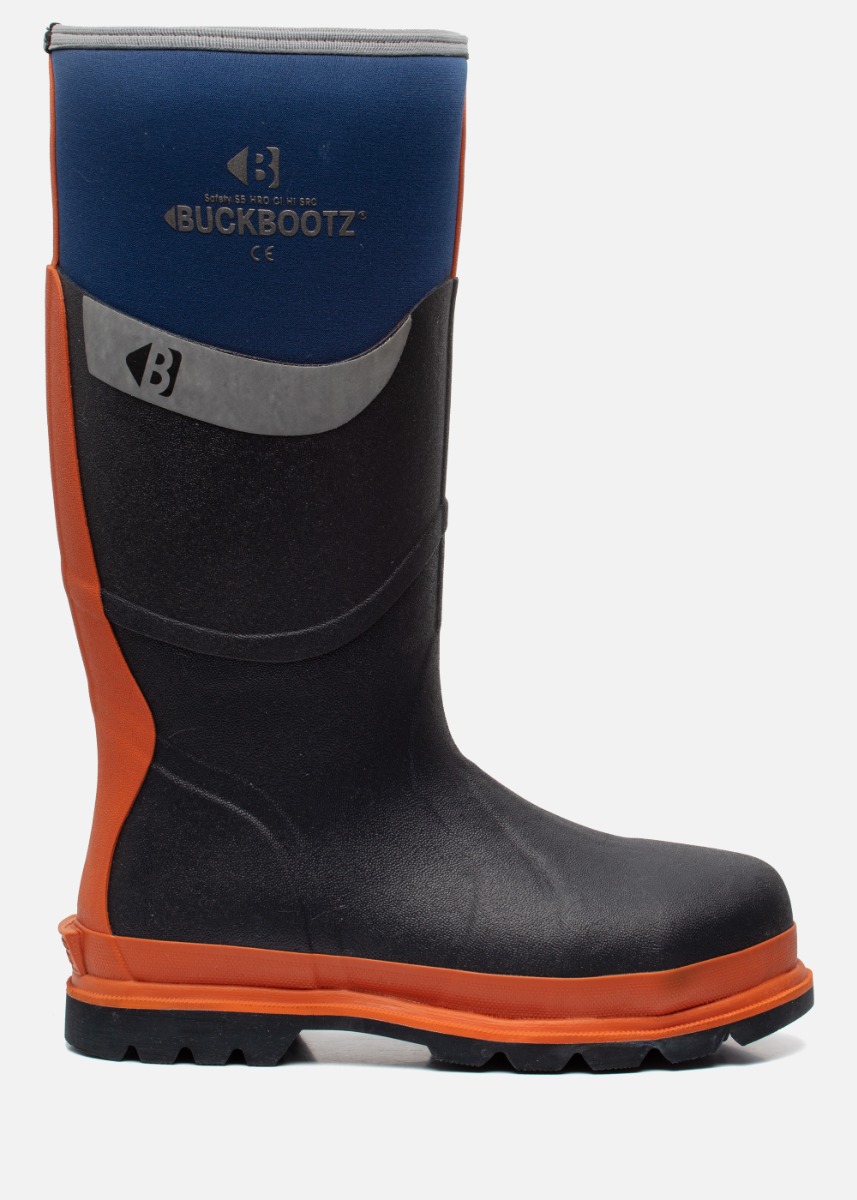 Buckbootz BBZ6000 S5 Werklaars Blauw/Oranje