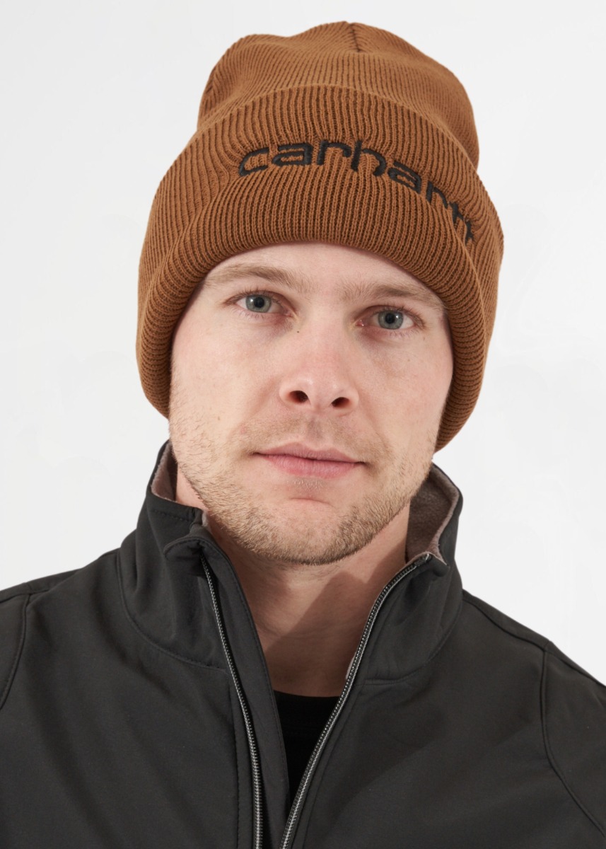 Carhartt Knit Insulated Logo Graphic Cuffed Beanie