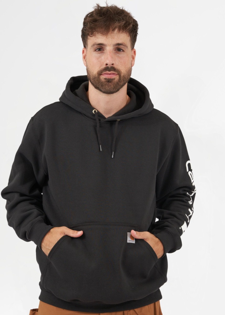 Carhartt Loose Fit Midweight Logo Sleeve Graphic Sweatshirt