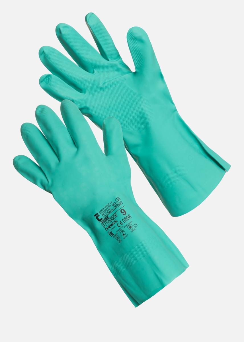 Cerva GREBE Nitril 33cm Handschoen