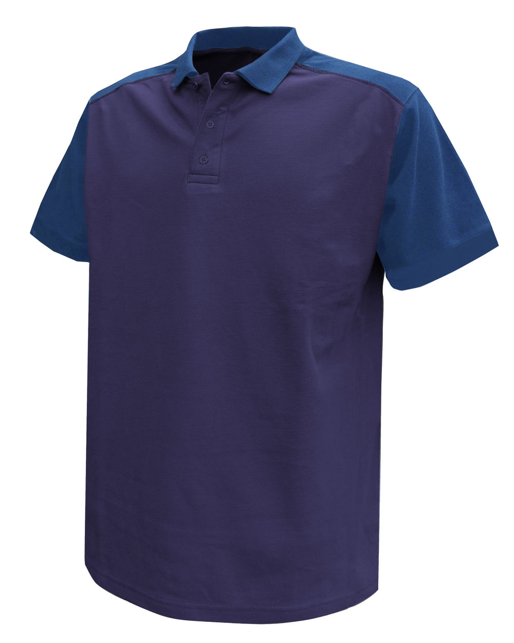 Korenblauw/donkerblauw
