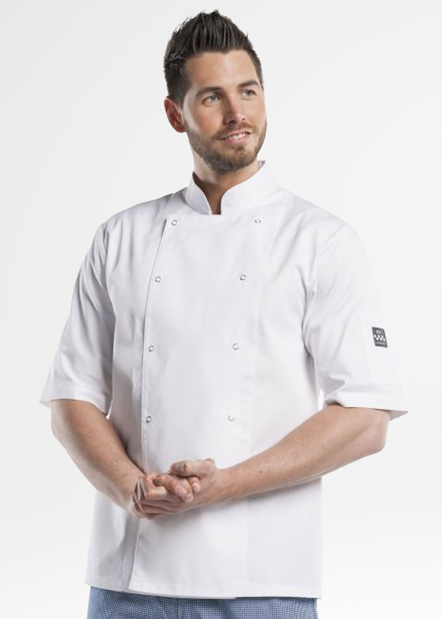 Chaud Devant Hilton Poco Wit Short Sleeve Koksbuis