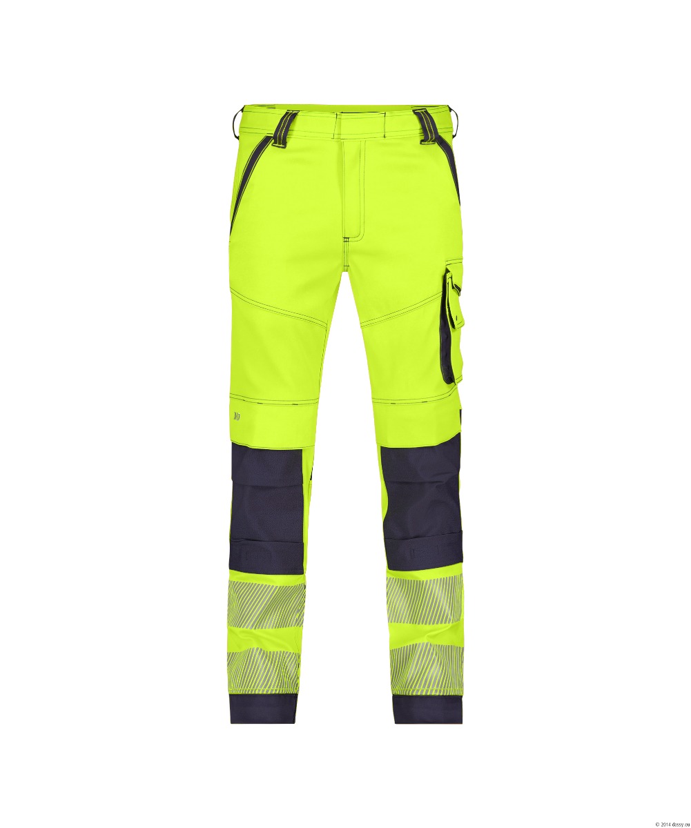 Marineblauw/Fluo
