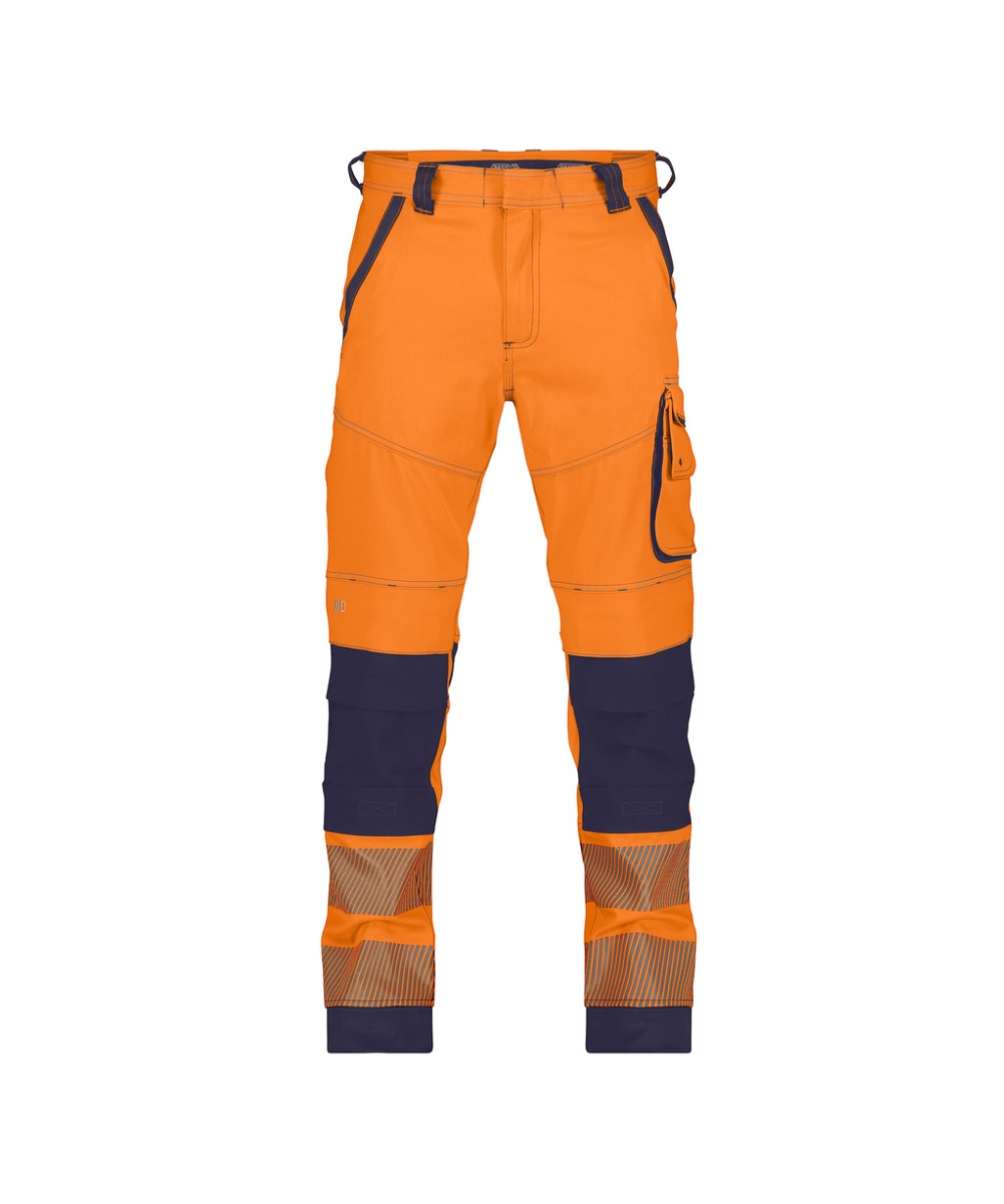 Marineblauw/Fluo Oranje