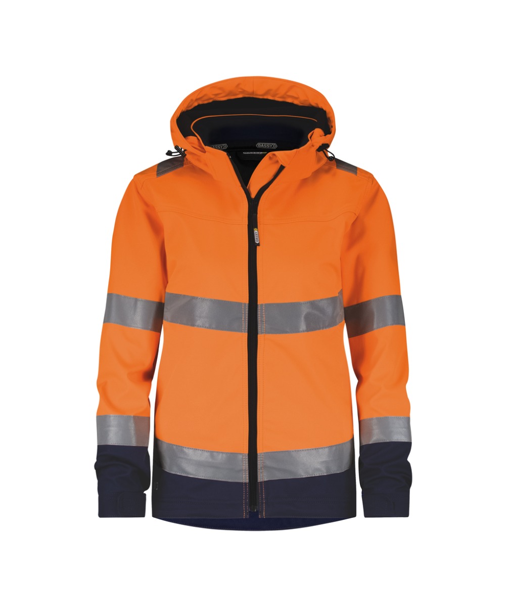 Marineblauw/Fluo Oranje