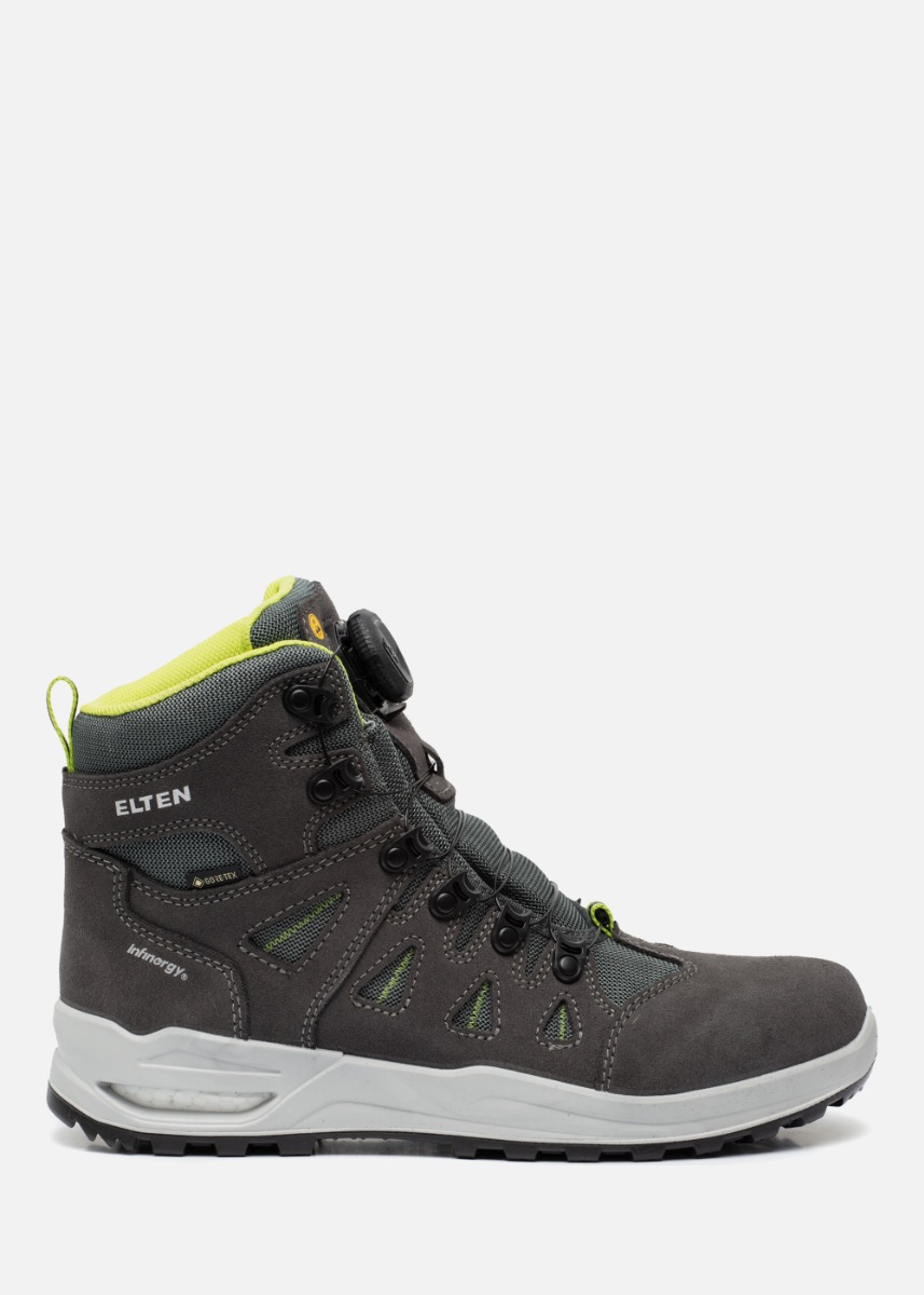 Elten Riley XXF BOA® GTX Grey-Lime Mid ESD O2 WR CI