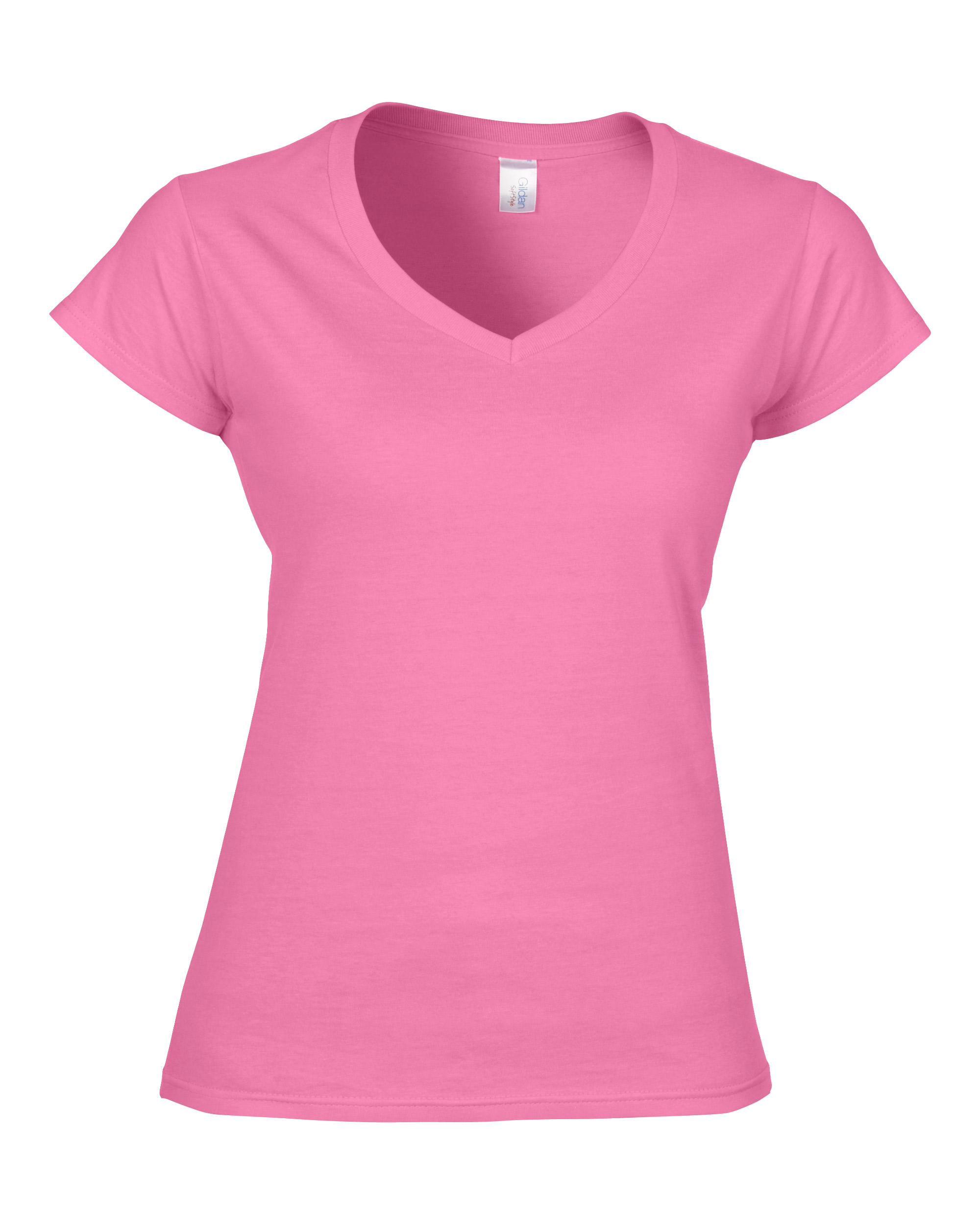 Gildan V-Neck SoftStyle Body fit Dames T-shirt