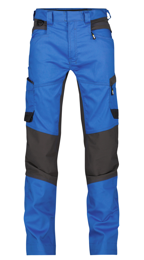 Azuurblauw/Antraciet