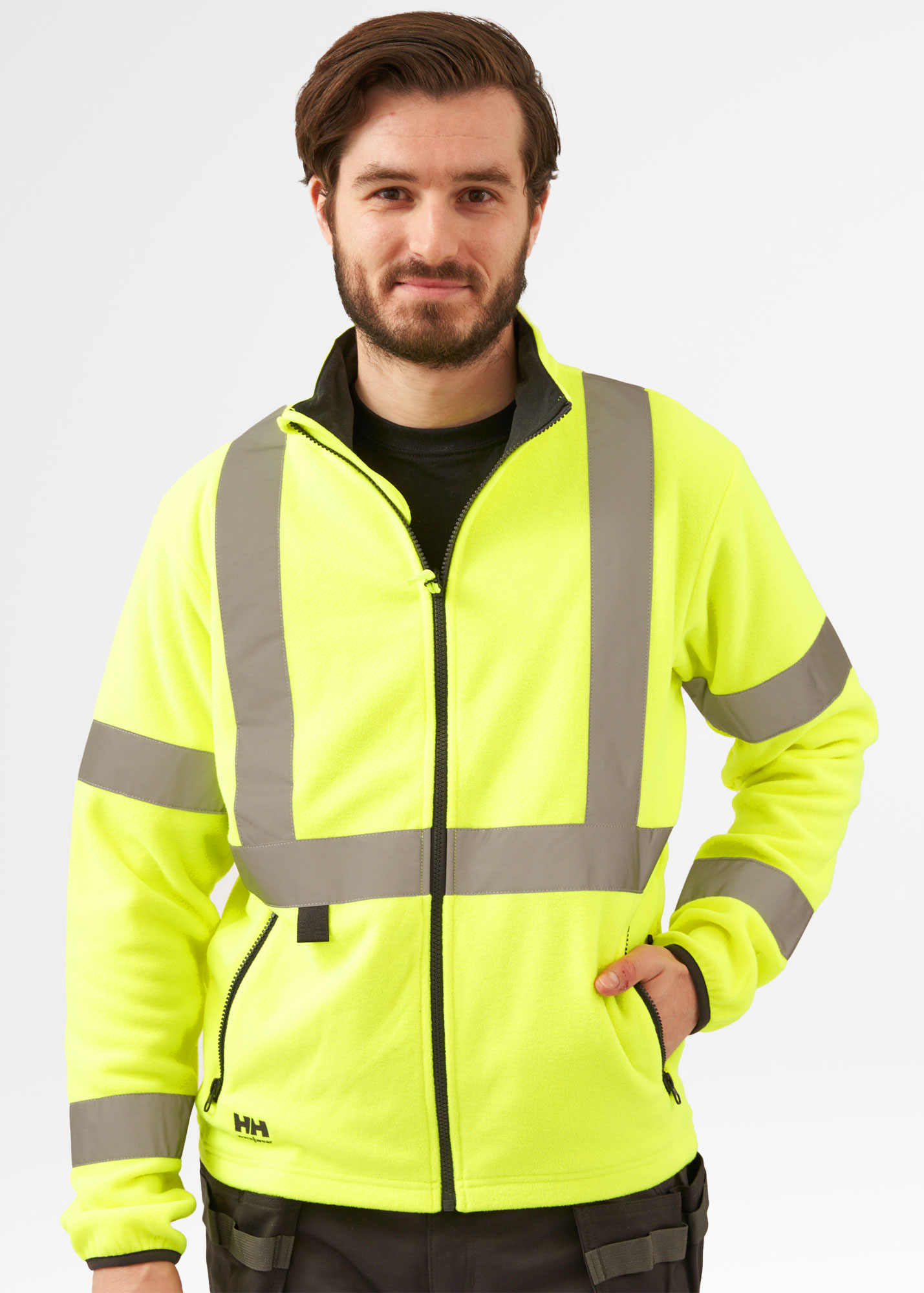 Helly Hansen Alta Addvis Hi Vis Class 3 Fleece Jacket