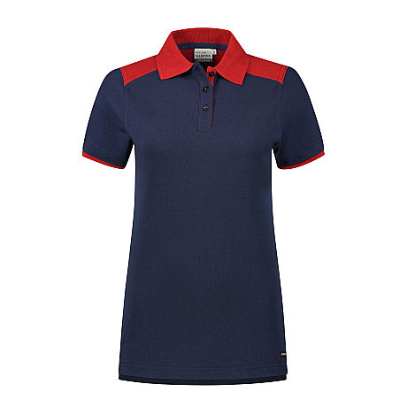 Marineblauw/rood