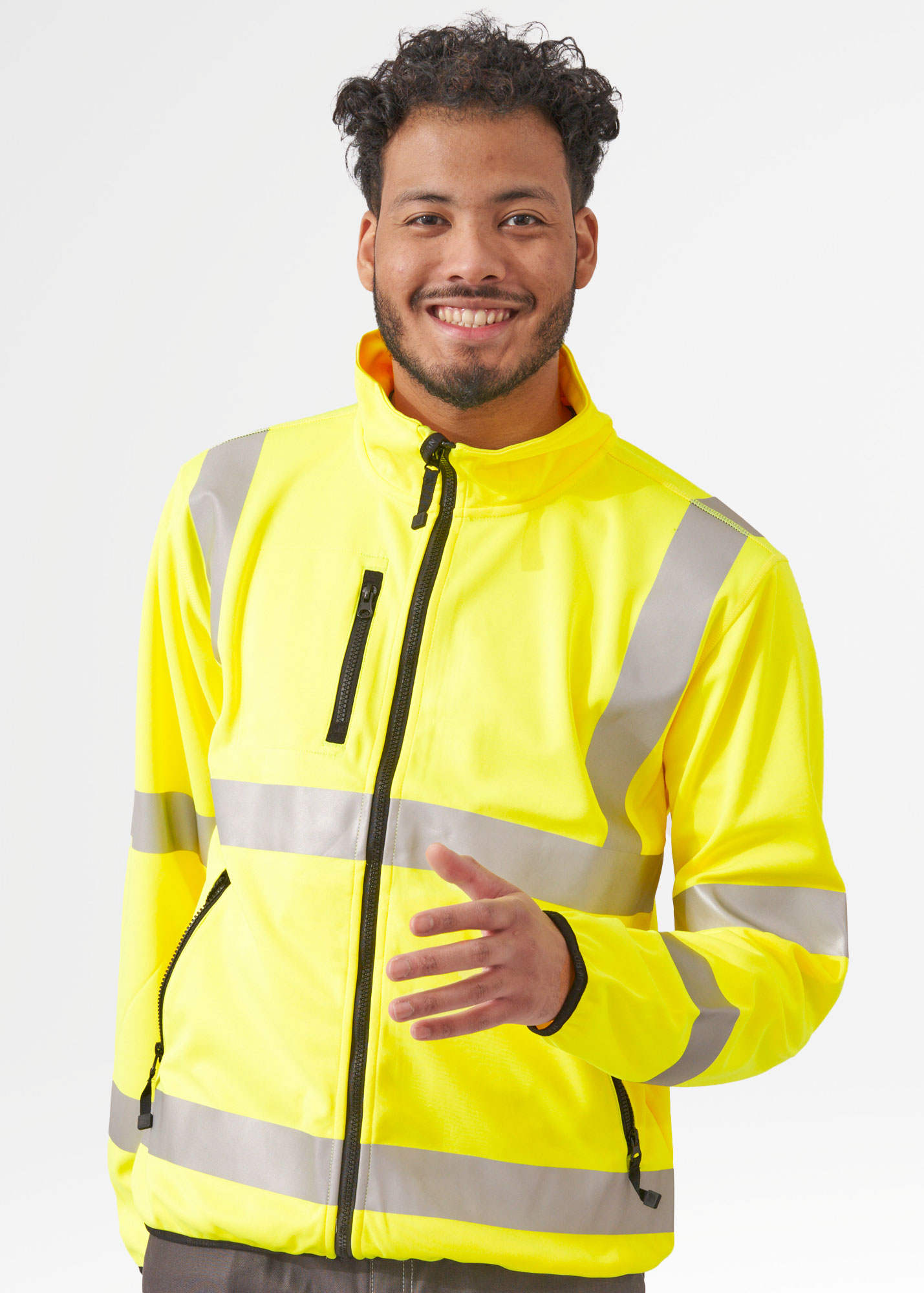 Jobman Hi-Vis Light Softshell Jacket 5101