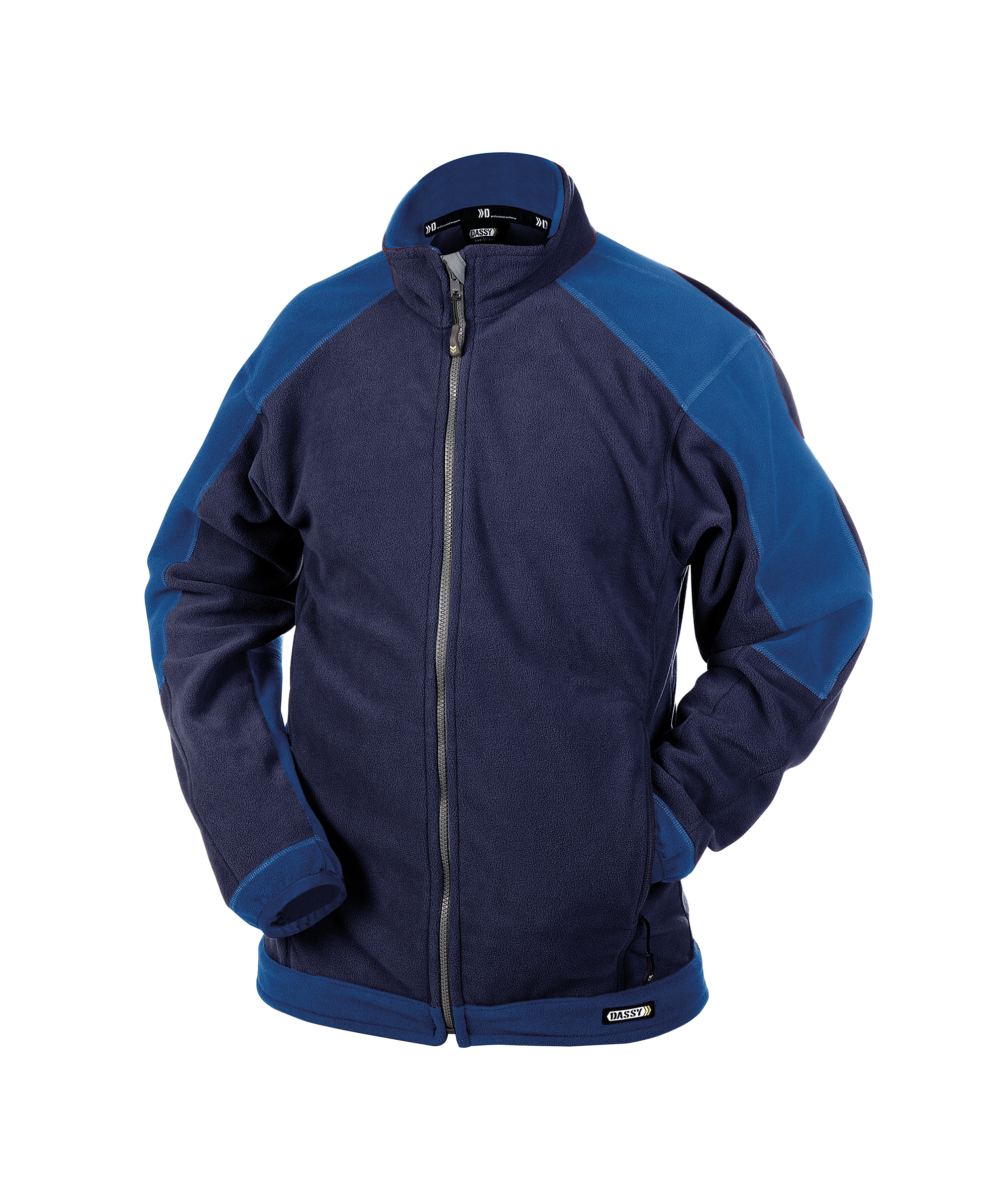 Korenblauw/donkerblauw