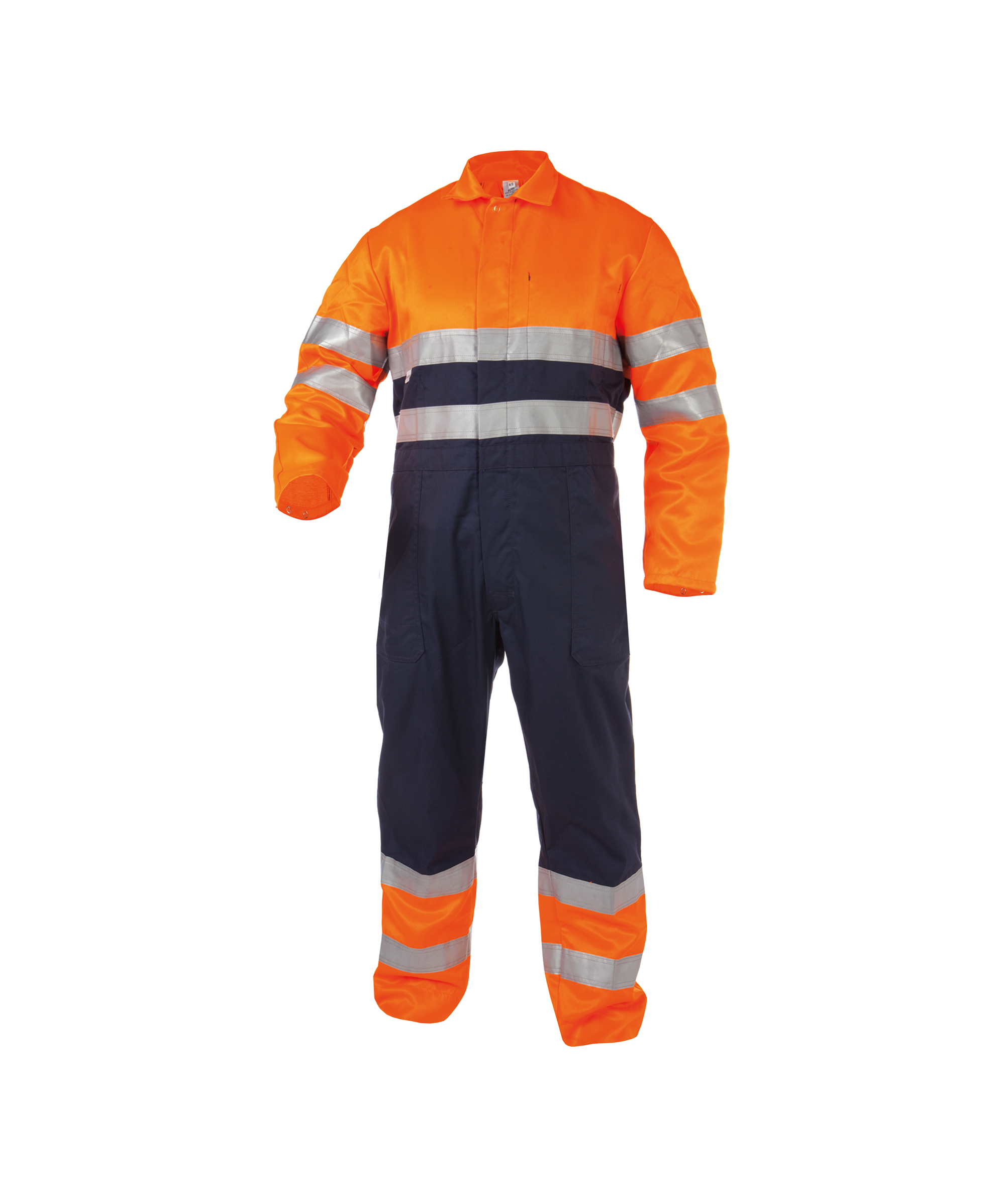Marineblauw/Fluo Oranje