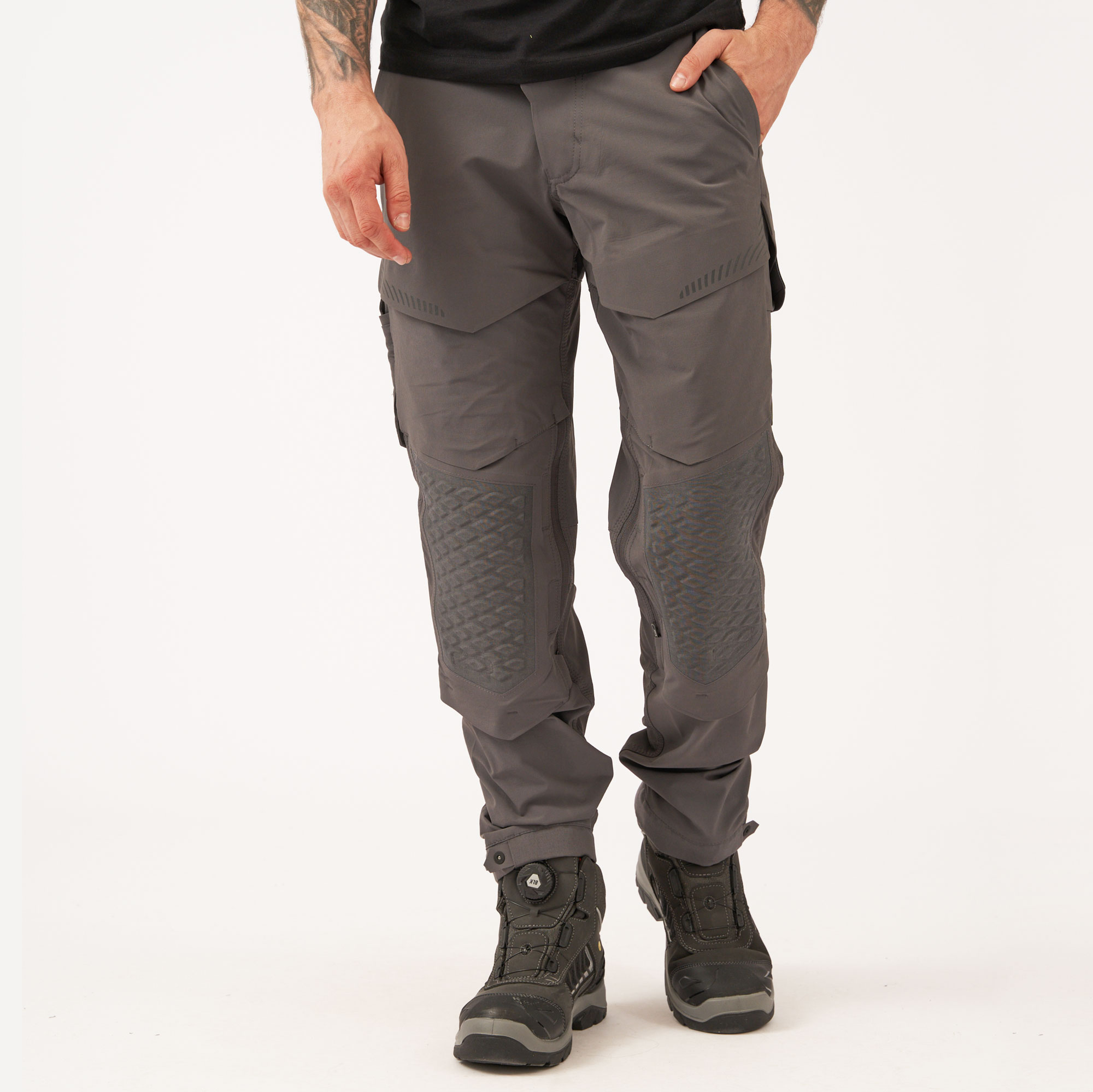 Mascot Customized Broek met Kniezakken Stretch  Lichtgewicht