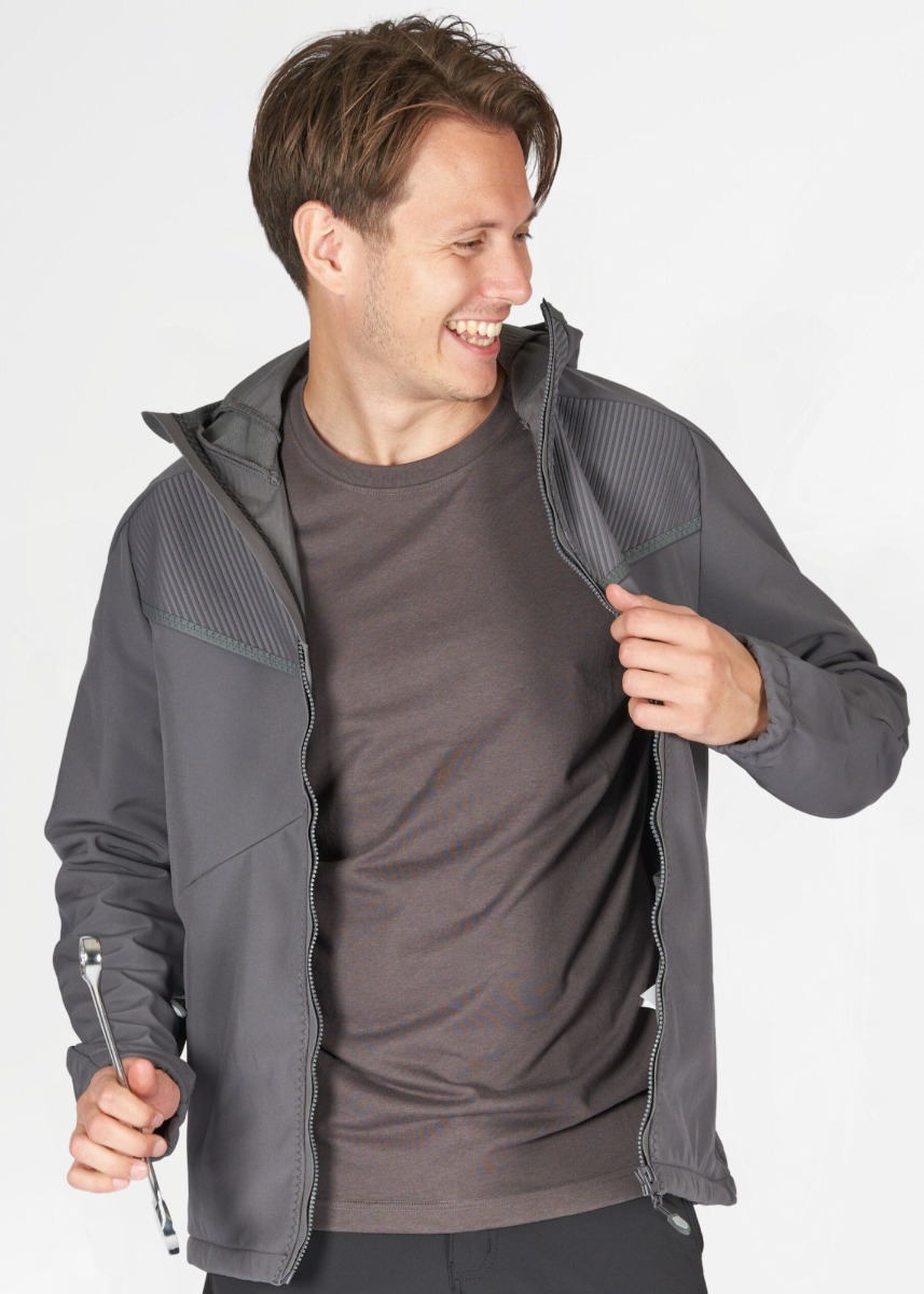Mascot Customized Softshell Jas met Capuchon