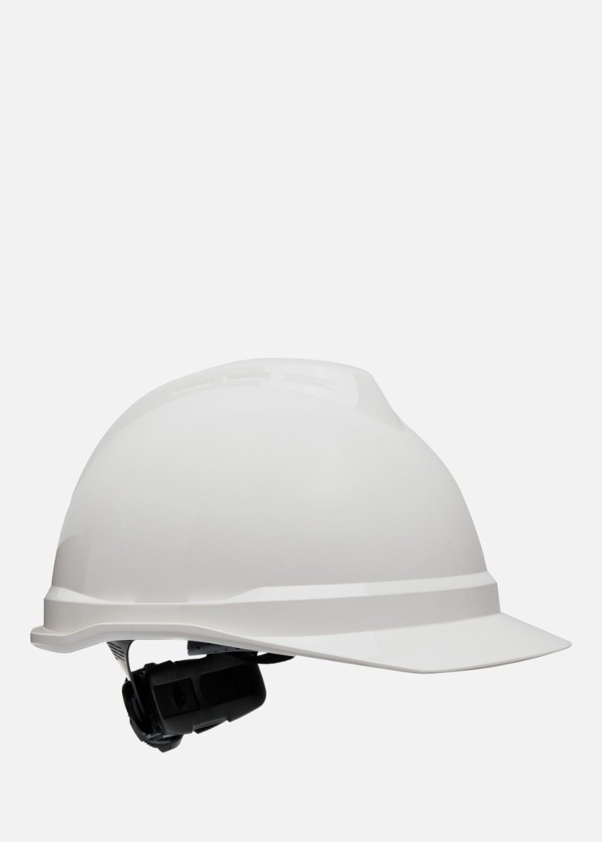 MSA Helm V-Gard 500 Ongeventileerd Draaiknop