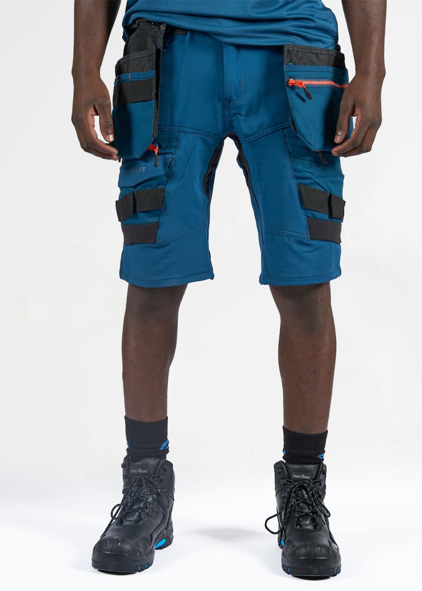 Portwest DX444 - DX4 Afneembare Korte Broek Met Holsterzakken