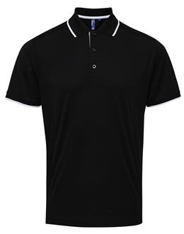 Premier Contrast Coolchecker® Polo Heren