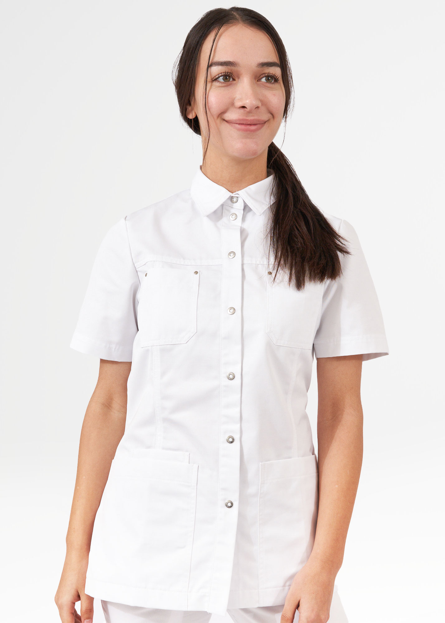 SHAE Care Dames Tuniek Claire wit