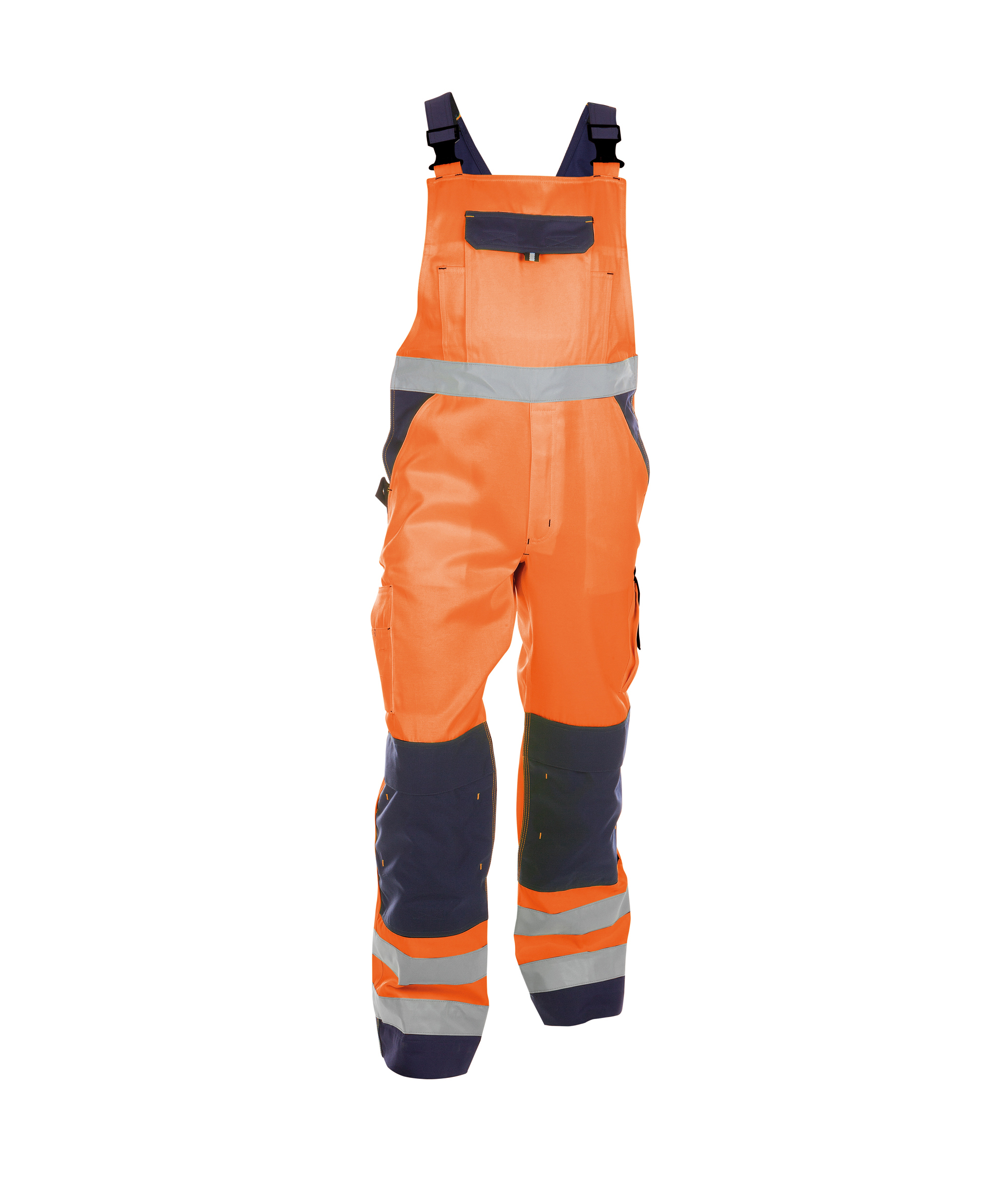 Oranje/marineblauw
