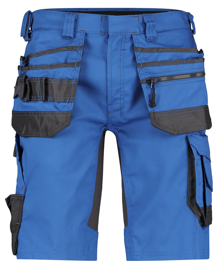 Azuurblauw/Antraciet